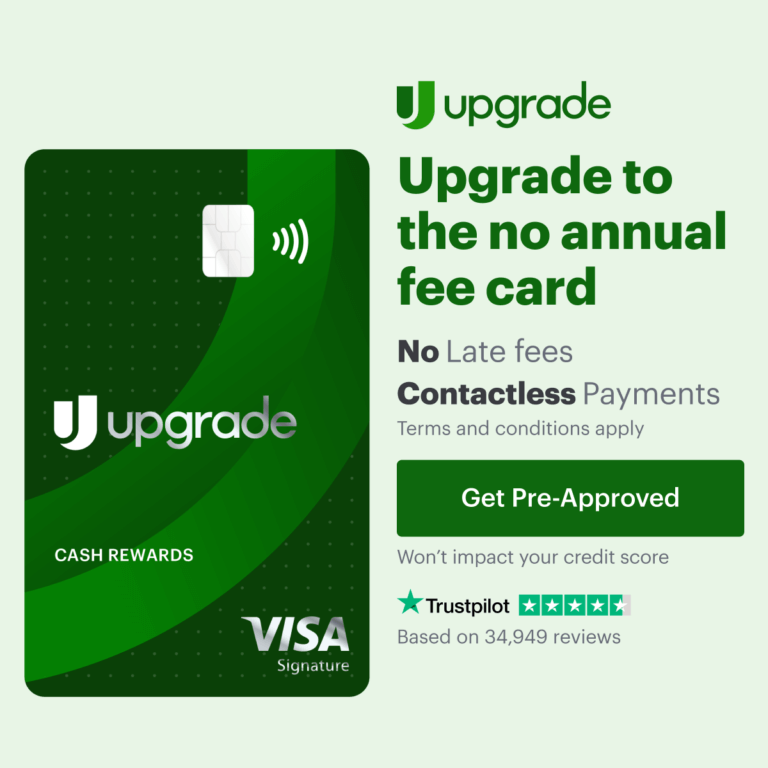 Upgrade Card in Review – The Cash Rewards Visa®